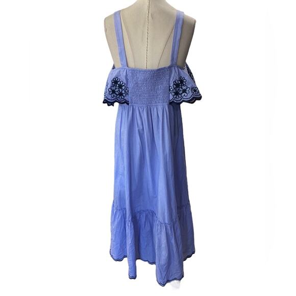 KATE SPADE Broome Street Daisy Embroidered Patio Dress
Blue Ruffled Dress - Picture 6 of 11